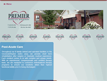 Tablet Screenshot of premierhcm.com